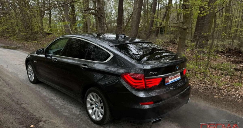 BMW 5GT cena 69777 przebieg: 98000, rok produkcji 2011 z Trzebnica małe 781